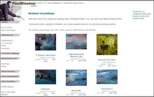 Paul Bloomer - contemporary artist site
