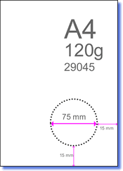 75mm tear out disc